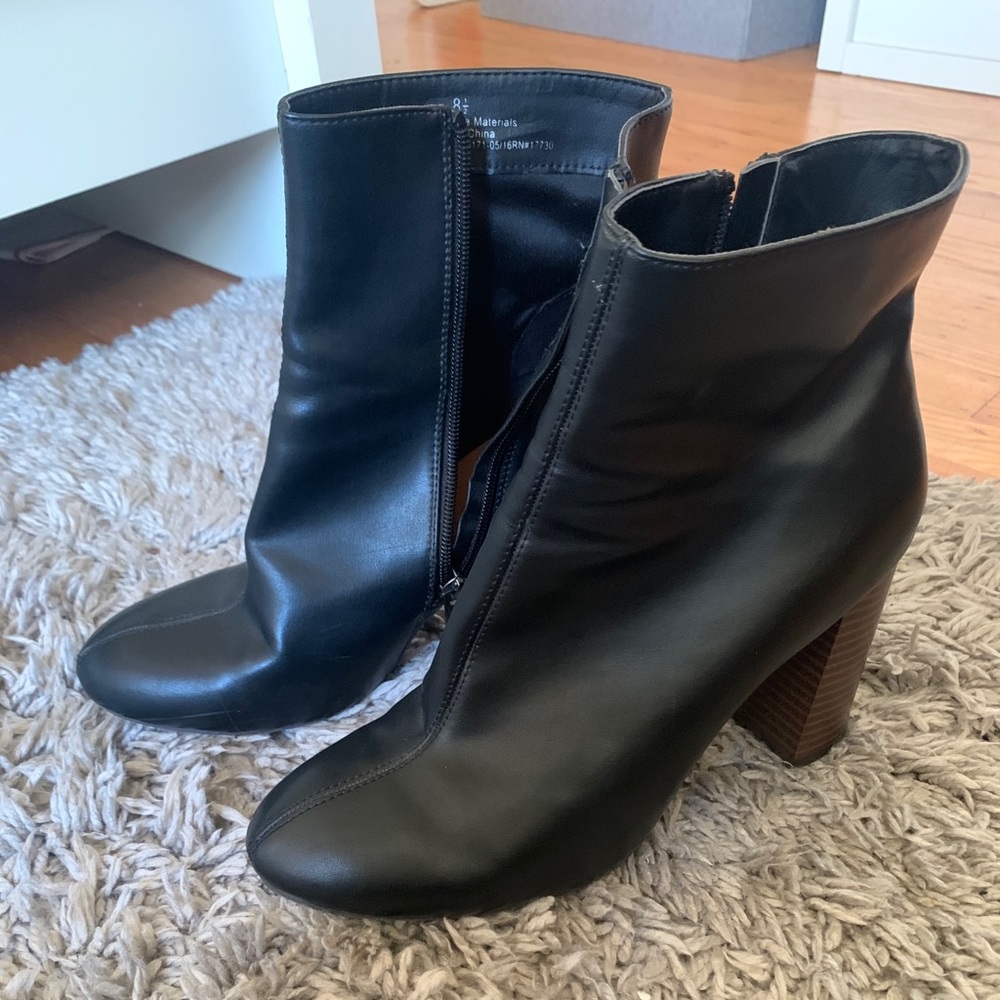Black booties